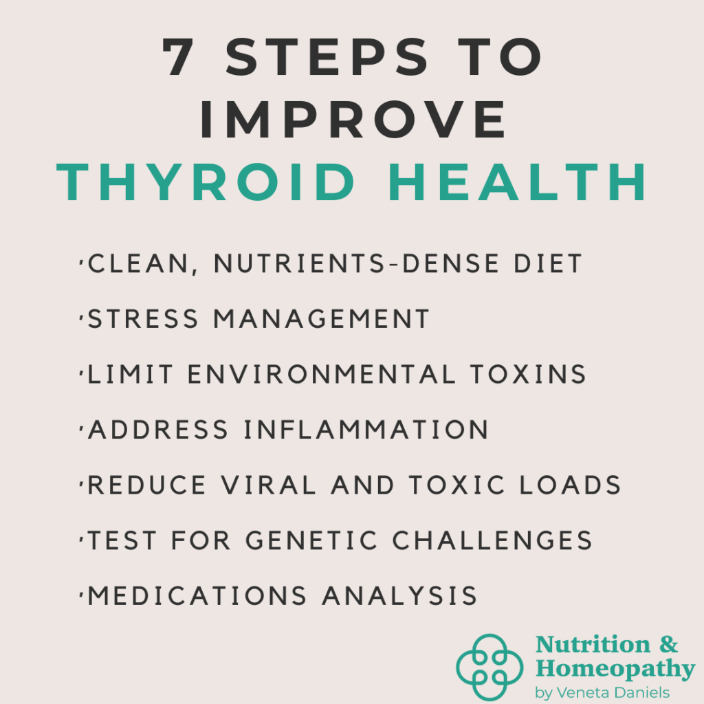 Thyroid Symptoms: 7 steps to improve thyroid health